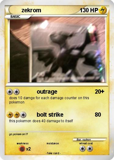 Pokemon zekrom