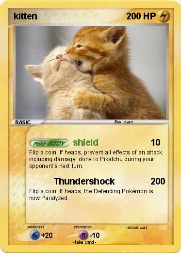 Pokemon kitten