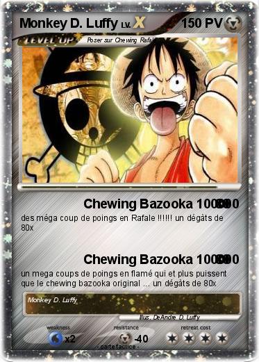 Pokemon Monkey D. Luffy
