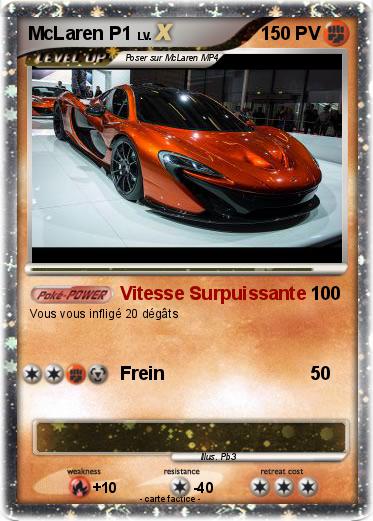Pokemon McLaren P1