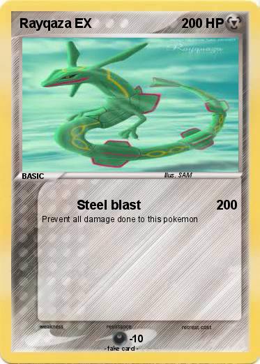 Pokemon Rayqaza EX
