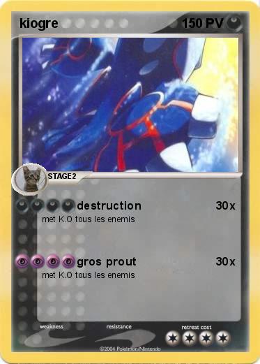 Pokemon kiogre
