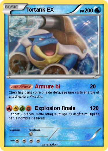 Pokemon Tortank EX