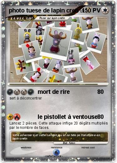 Pokemon photo tuese de lapin creti