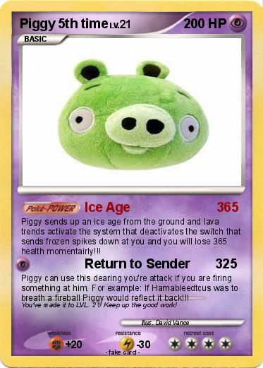 Pokemon Piggy 5th time