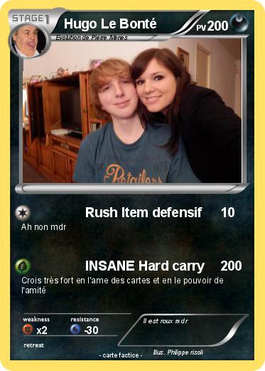 Pokemon Hugo Le Bonté