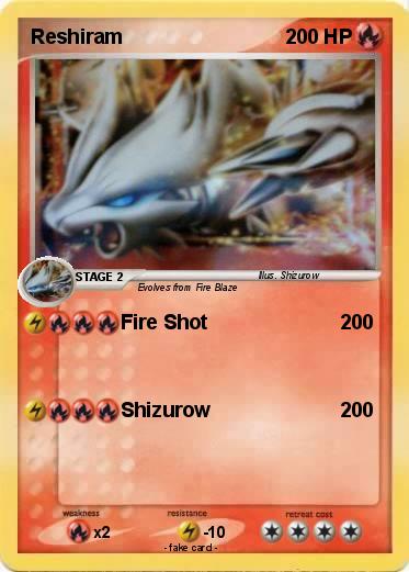Pokemon Reshiram