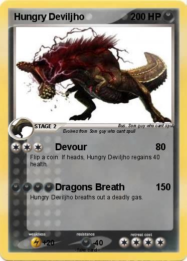 Pokemon Hungry Deviljho