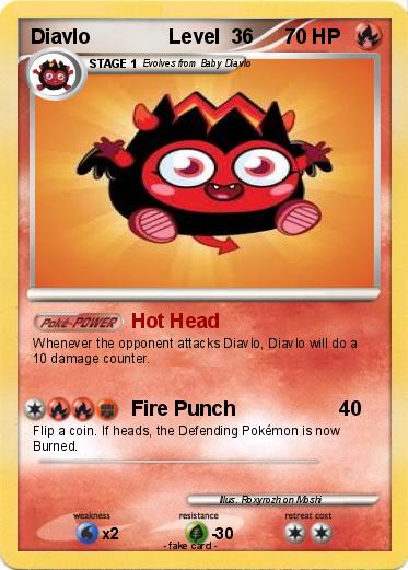 Pokemon Diavlo              Level  36