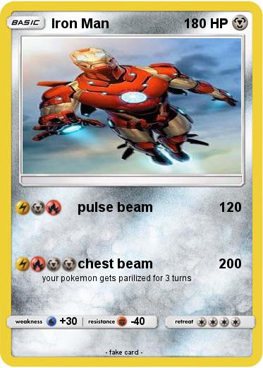 Pokemon Iron Man