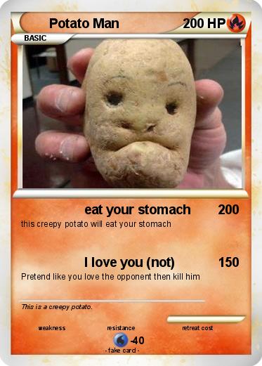Pokemon Potato Man