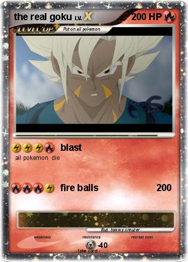 Pokemon the real goku