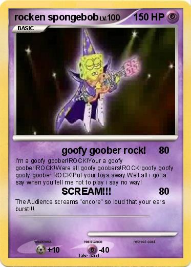 Pokemon rocken spongebob