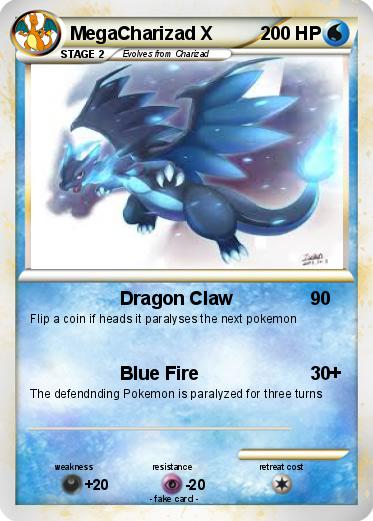 Pokemon MegaCharizad X