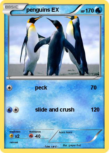 Pokemon penguins EX