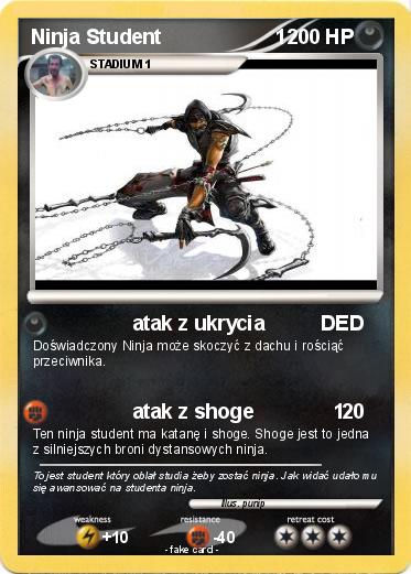 Pokemon Ninja Student                    1
