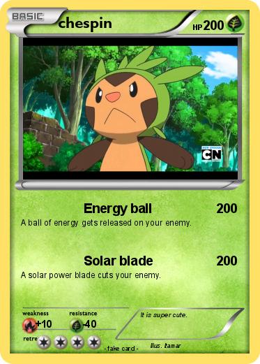 Pokemon chespin