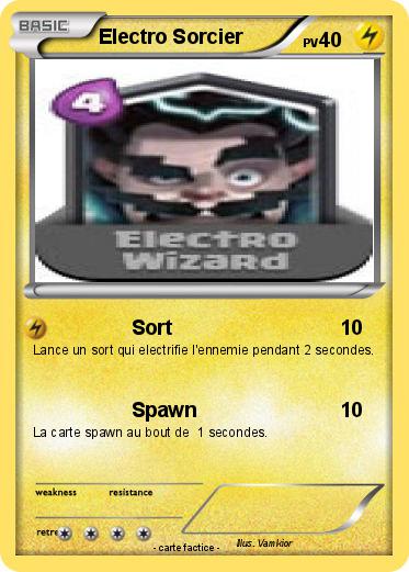 Pokemon Electro Sorcier