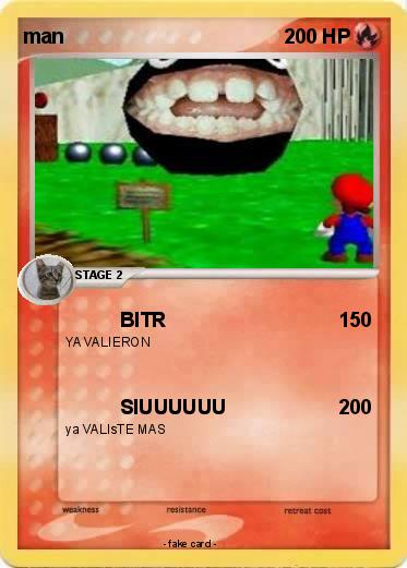 Pokemon man