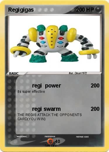 Pokemon Regigigas