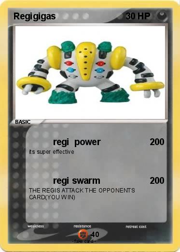 Pokemon Regigigas