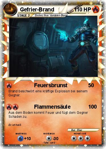 Pokemon Gefrier-Brand