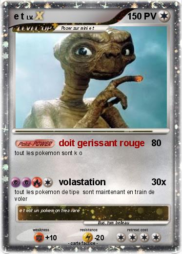 Pokemon e t