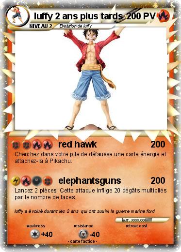Pokemon luffy 2 ans plus tards