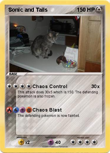 Pokemon Sonic and Tails
