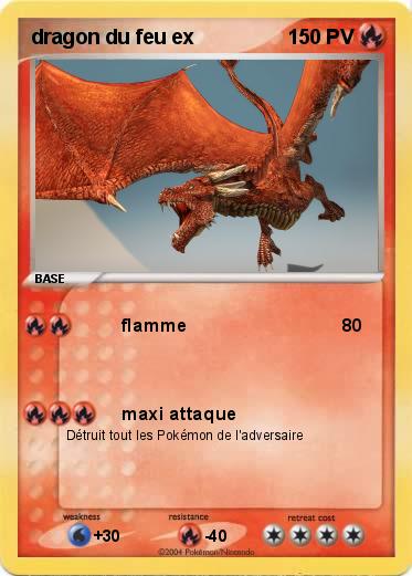Pokemon dragon du feu ex