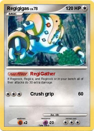 Pokemon Regigigas