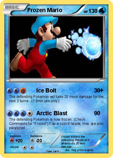 Pokemon Frozen Mario