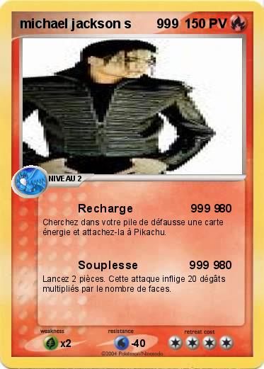 Pokemon michael jackson s       999                                  