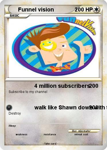 Pokemon Funnel vision