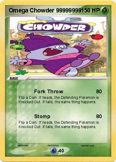 Pokemon Omega Chowder 99999999