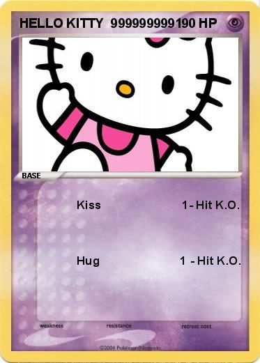 Pokemon HELLO KITTY  9999999991