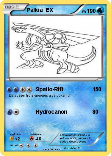 Pokemon Palkia  EX