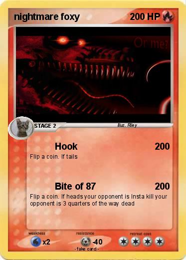 Pokemon nightmare foxy