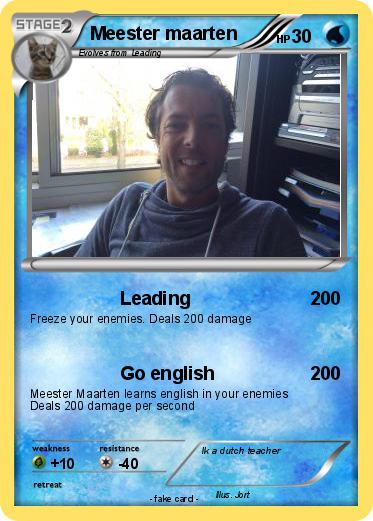 Pokemon Meester maarten