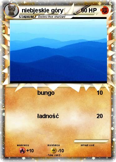 Pokemon niebjeskie góry