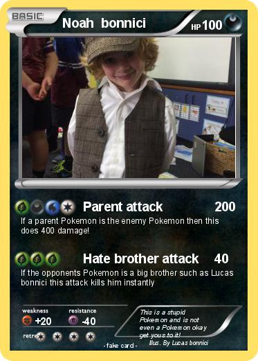 Pokemon Noah  bonnici