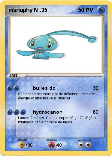 Pokemon manaphy N .35