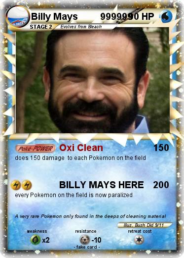 Pokemon Billy Mays         999999