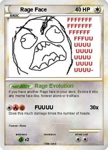 Pokemon Rage Face
