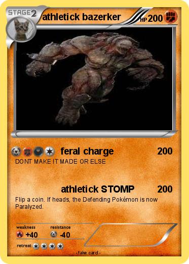 Pokemon athletick bazerker