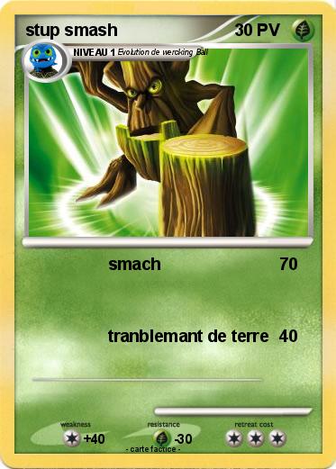 Pokemon stup smash