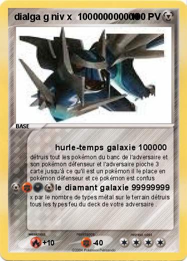 Pokemon dialga g niv x  100000000000