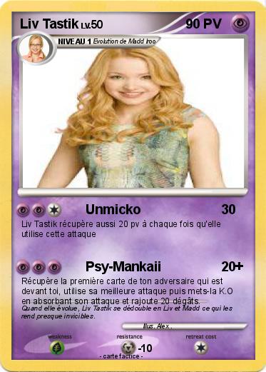 Pokemon Liv Tastik