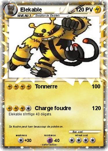 Pokemon Elekable