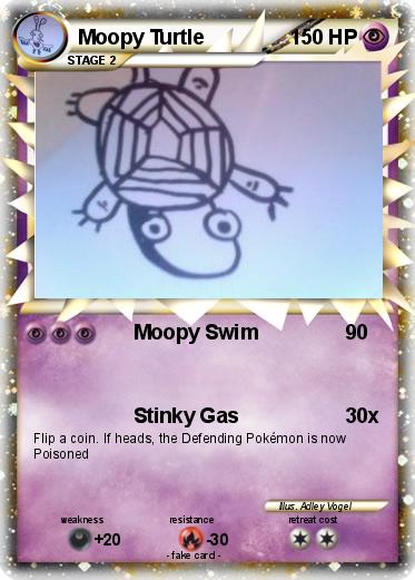 Pokemon Moopy Turtle
